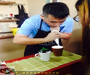 盆栽奶茶制作